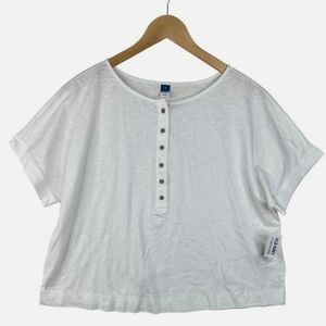 adidas White Short Sleeve Tee